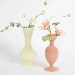 GigiandTom Aphrodite Milk Glass Vase Pink| Vases & Planters