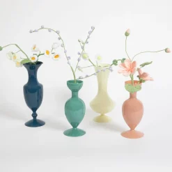 GigiandTom Astora Milk Glass Vase Navy| Vases & Planters