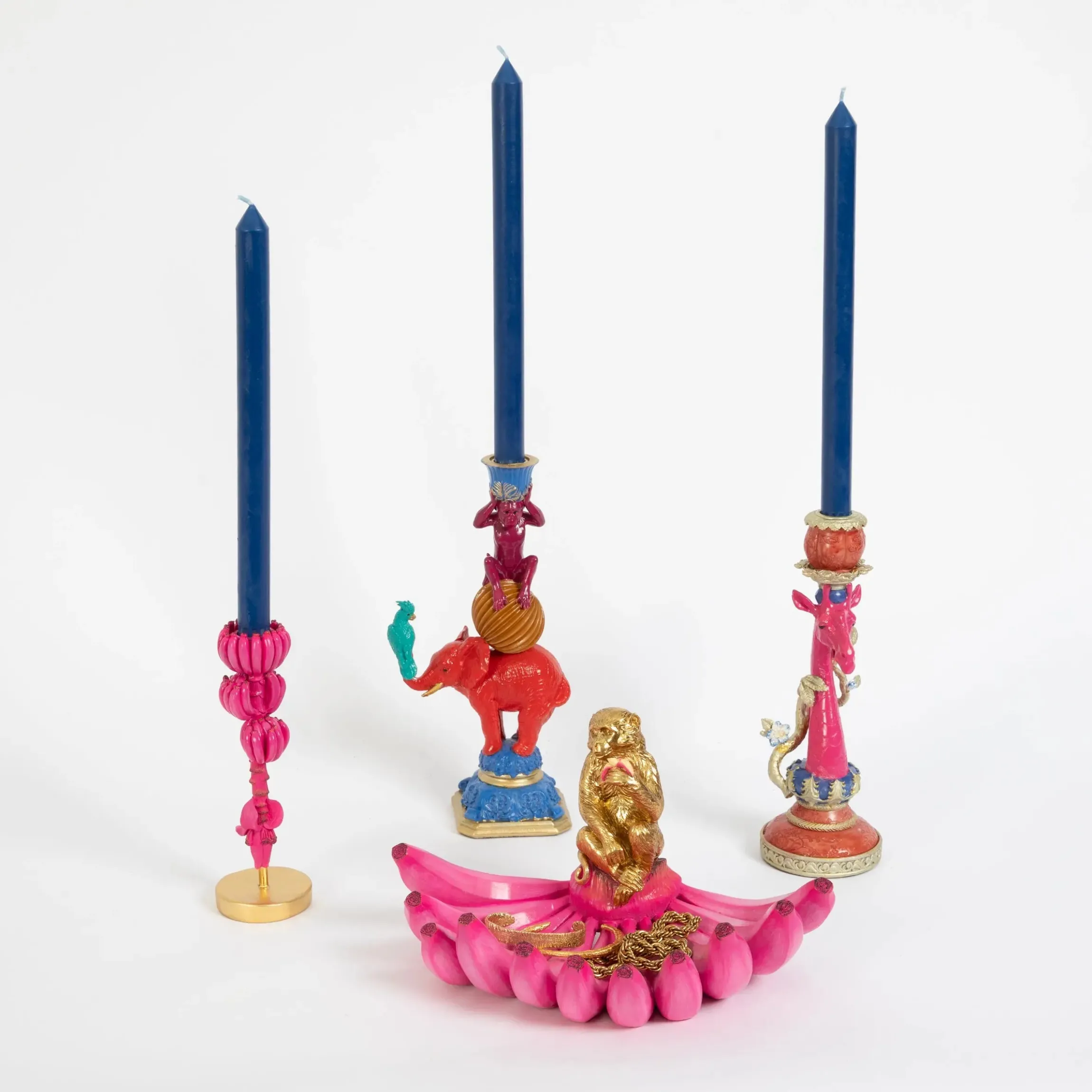GigiandTom Bananarama Resin Candle Holder| Candles & Candle Holders