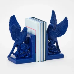 GigiandTom Blue Bird Resin Bookends| Decor