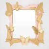GigiandTom Blushing Butterflies Resin Wall Mirror| Furniture, Mirrors & Lighting