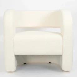 GigiandTom Boucle Club Chair Off White| Furniture, Mirrors & Lighting