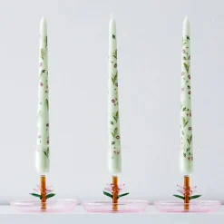 GigiandTom Bouquet Soy Taper Candle 4 Pack Sage| Candles & Candle Holders