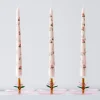 GigiandTom Bouquet Soy Taper Candle 4 Pack Pink| Candles & Candle Holders
