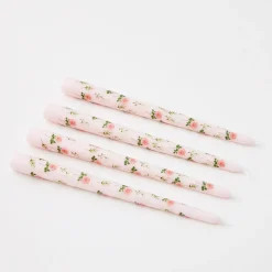 GigiandTom Bouquet Soy Taper Candle 4 Pack Pink| Candles & Candle Holders
