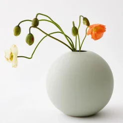 GigiandTom Bubbly Large Ceramic Vase Sage| Vases & Planters