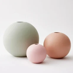 GigiandTom Bubbly Large Ceramic Vase Sage| Vases & Planters