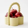 GigiandTom Clover Ceramic Fruit Bowl Green| Kitchen & Dining