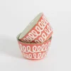 GigiandTom Curly Wurly Ceramic Side Bowl Set of 2 Pink| Kitchen & Dining