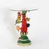 GigiandTom Eclectic Leopard Resin Side Table| Furniture, Mirrors & Lighting