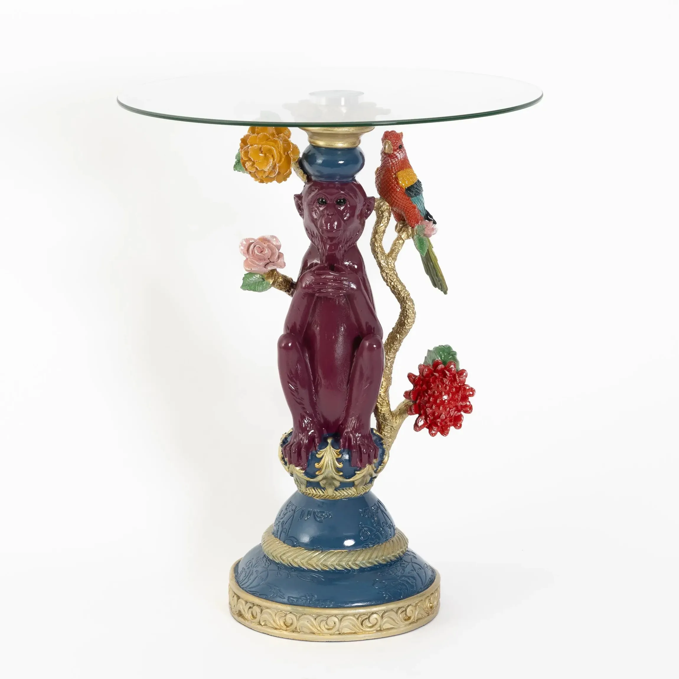 GigiandTom Eclectic Monkey Resin Side Table| Furniture, Mirrors & Lighting