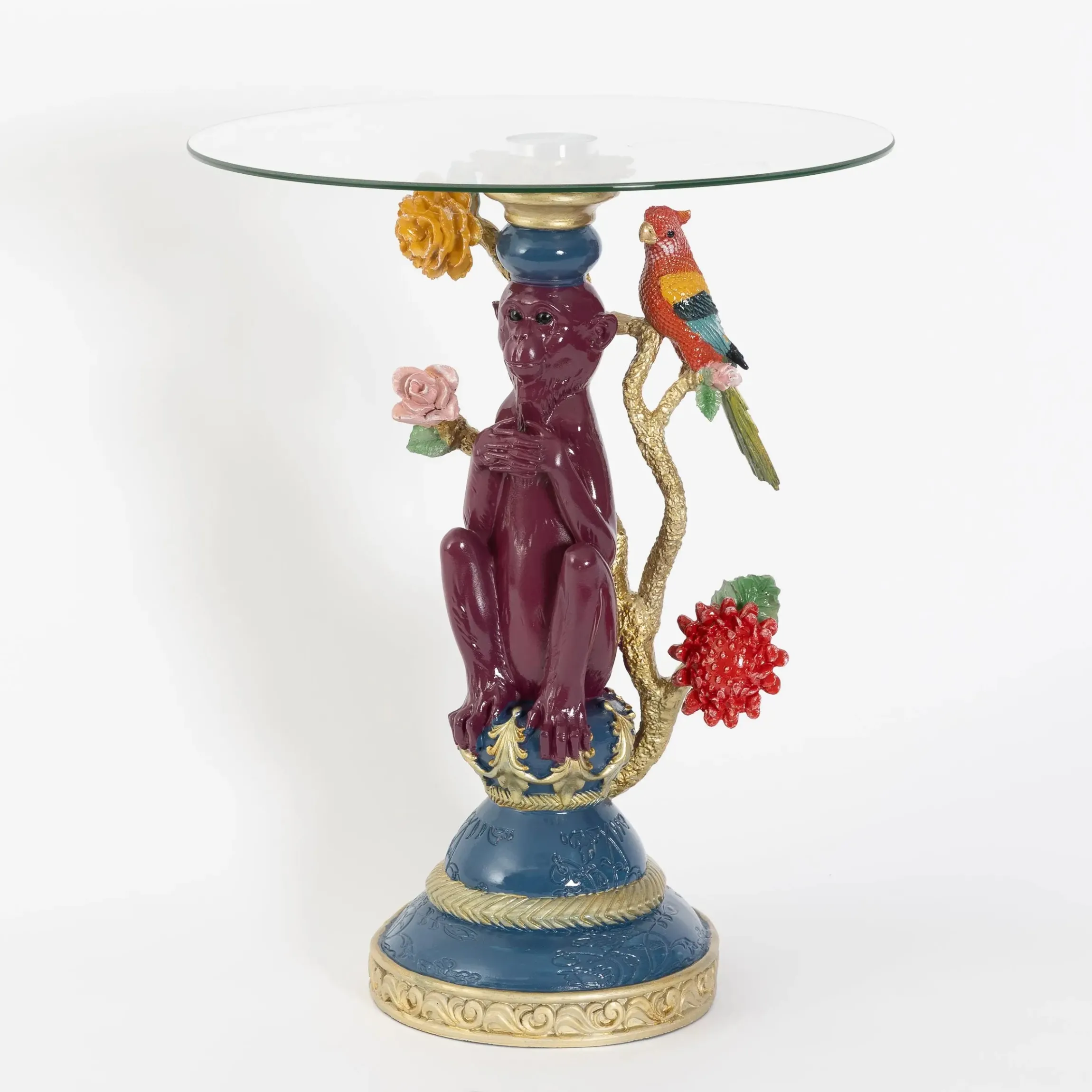 GigiandTom Eclectic Monkey Resin Side Table| Furniture, Mirrors & Lighting