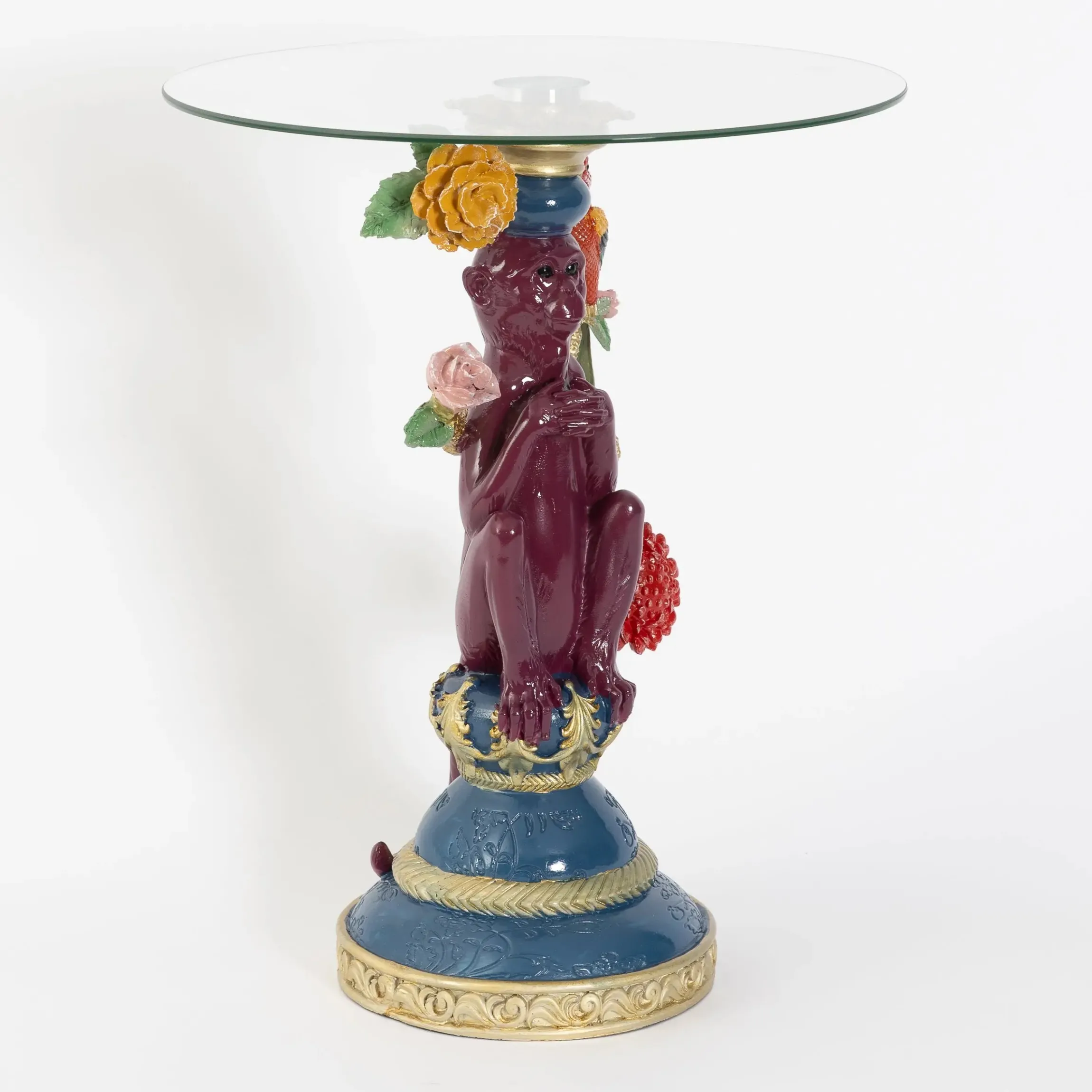 GigiandTom Eclectic Monkey Resin Side Table| Furniture, Mirrors & Lighting