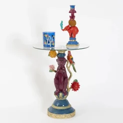 GigiandTom Eclectic Monkey Resin Side Table| Furniture, Mirrors & Lighting