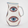 GigiandTom Evil Eye Ceramic Carafe| Kitchen & Dining