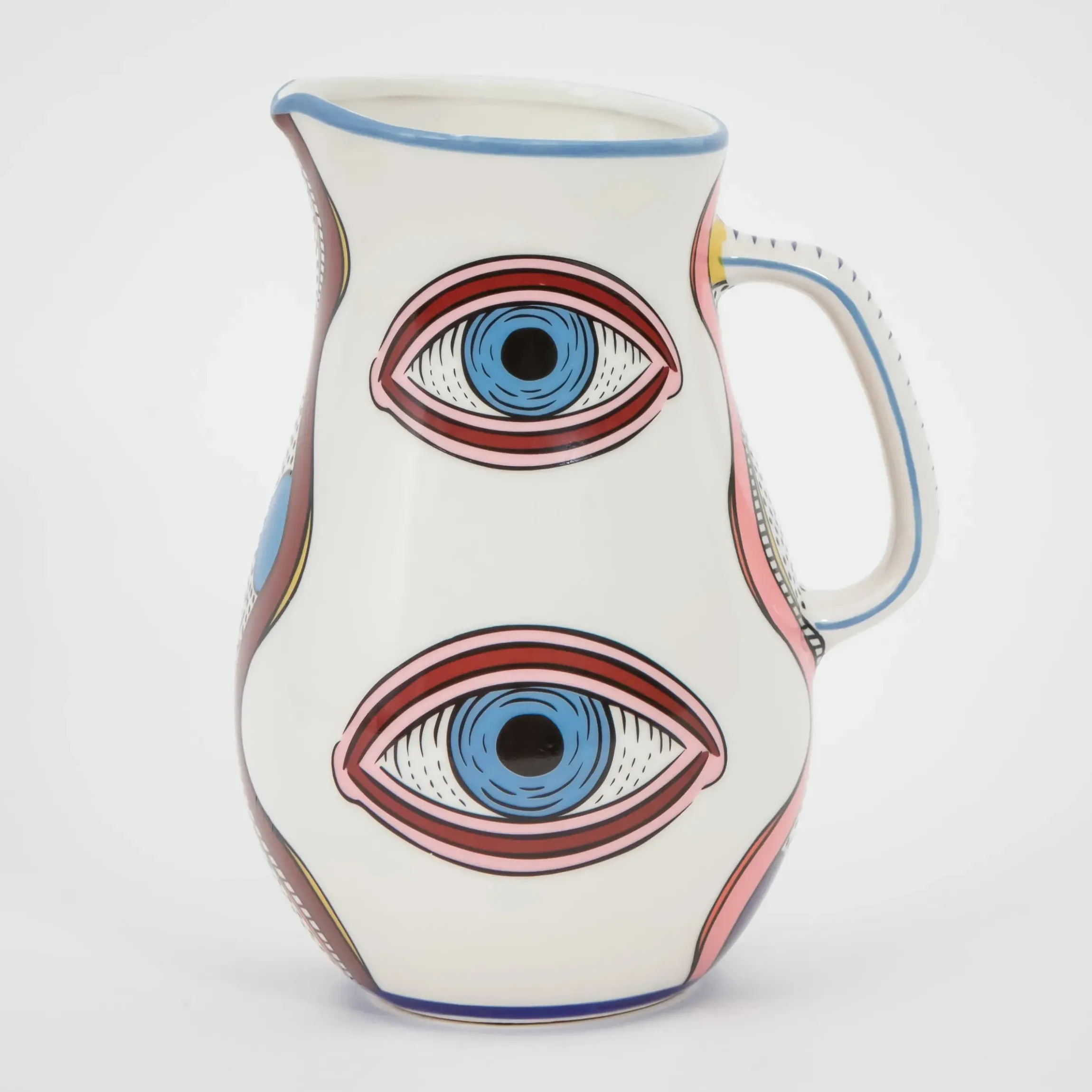 GigiandTom Evil Eye Ceramic Carafe| Kitchen & Dining