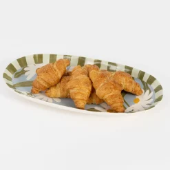 GigiandTom Fleur Ceramic Serving Tray| Kitchen & Dining