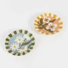 GigiandTom Fleur Ceramic Side Plate Set| Kitchen & Dining