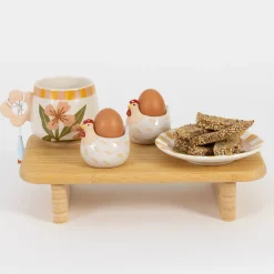 GigiandTom Fleur Ceramic Side Plate Set| Kitchen & Dining