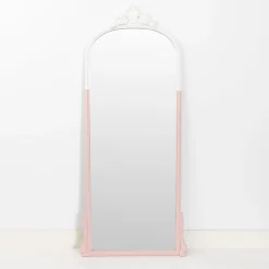 GigiandTom Her Majesty Full Length Mirror White/Pink| Furniture, Mirrors & Lighting