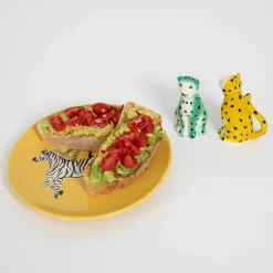 GigiandTom Leopardess Ceramic Salt & Pepper Shakers| Kitchen & Dining
