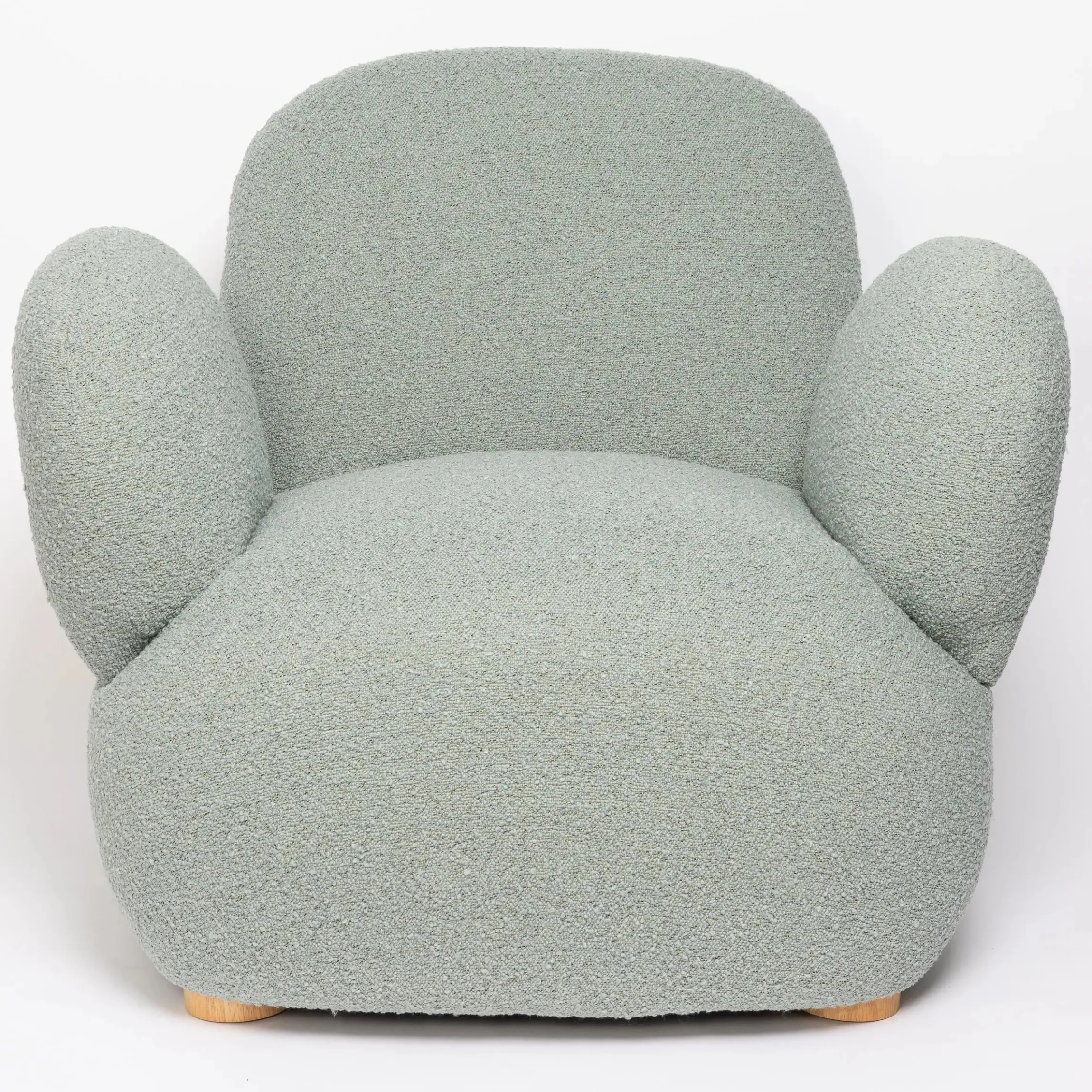 GigiandTom Mallow Boucle Accent Chair Sea Mist| Furniture, Mirrors & Lighting