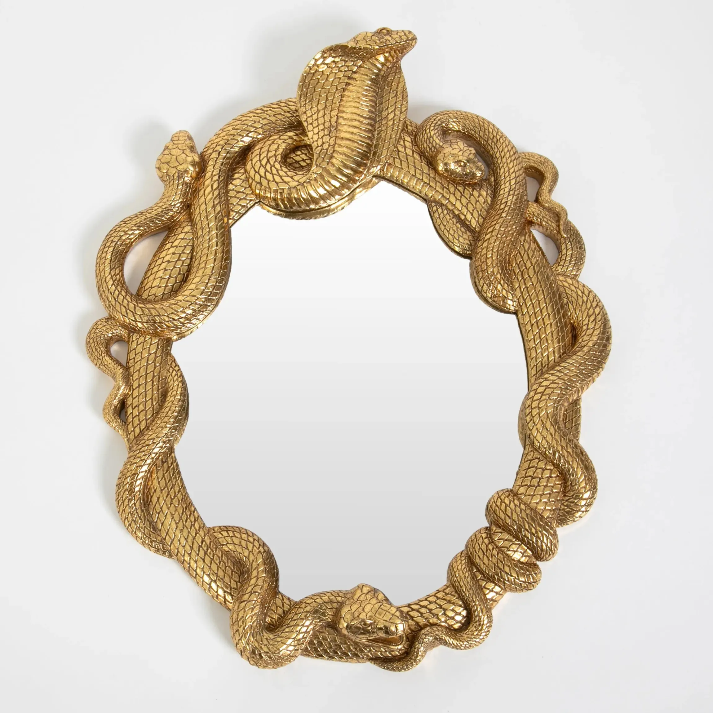 GigiandTom Medusa Oval Resin Wall Mirror| Furniture, Mirrors & Lighting