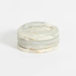GigiandTom Nuvo Resin Coaster Set Alpine| Kitchen & Dining