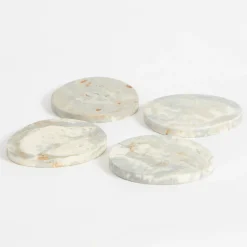 GigiandTom Nuvo Resin Coaster Set Alpine| Kitchen & Dining