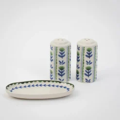 GigiandTom Paisley Ceramic Salt & Pepper Shakers| Kitchen & Dining
