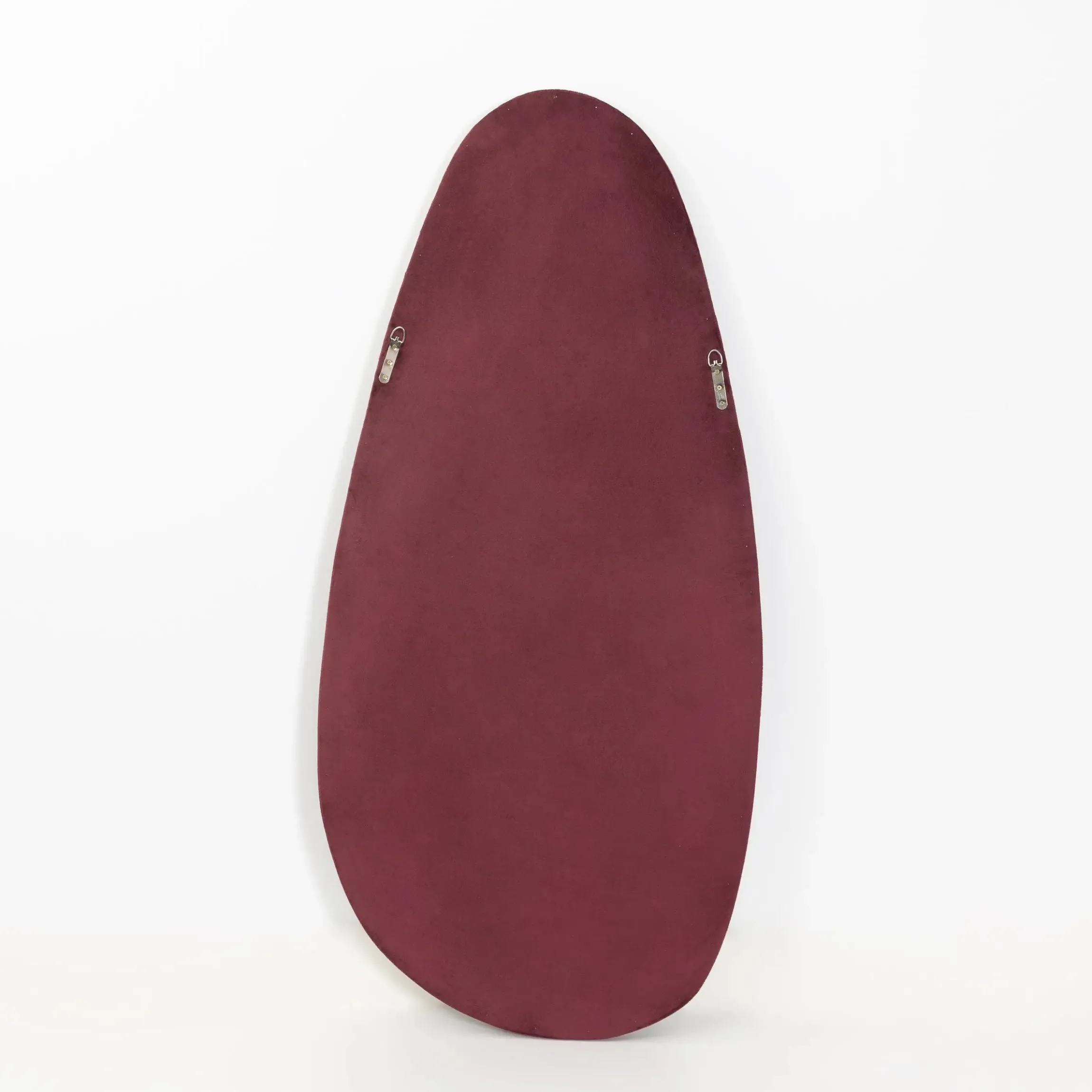 GigiandTom Pebble Velvet Full Length Mirror Oxblood| Furniture, Mirrors & Lighting