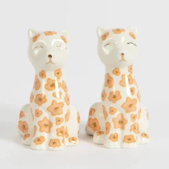 GigiandTom Purrfect Ceramic Salt & Pepper Shakers| Kitchen & Dining