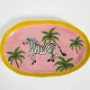 GigiandTom Ra-ra Zebra Ceramic Serving Platter| Kitchen & Dining