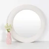 GigiandTom Round Boucle Wall Mirror White| Furniture, Mirrors & Lighting