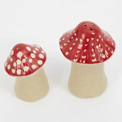 GigiandTom Shroomie Ceramic Salt & Pepper Shakers| Kitchen & Dining