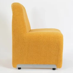 GigiandTom Sling Boucle Lounge Chair Mustard| Furniture, Mirrors & Lighting