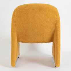 GigiandTom Sling Boucle Lounge Chair Mustard| Furniture, Mirrors & Lighting