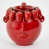 GigiandTom Strawberry Girl Ceramic Pitcher| Kitchen & Dining
