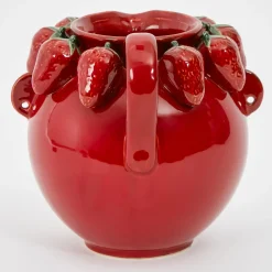GigiandTom Strawberry Girl Ceramic Pitcher| Kitchen & Dining