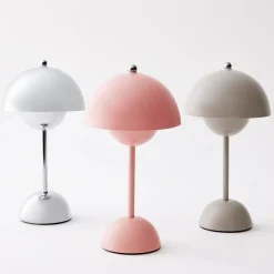 GigiandTom Touch Mushroom Lamp Pink| Pre-order|Furniture, Mirrors & Lighting